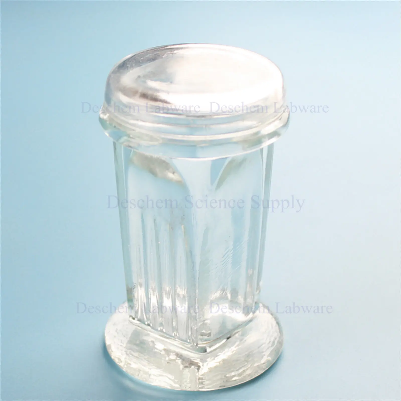 Lab Glass Coplin Staining Jar With Cover 5-Slides Type | Канцтовары для офиса и дома