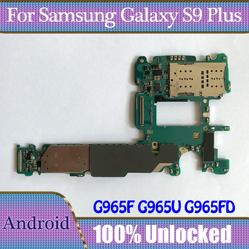 Разборная разблокированная материнская плата для Samsung Galaxy S9 Plus G965FD G965F G965U с