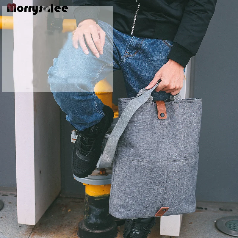 Мужская сумка на плечо водонепроницаемая из ткани Оксфорд многофункциональная с