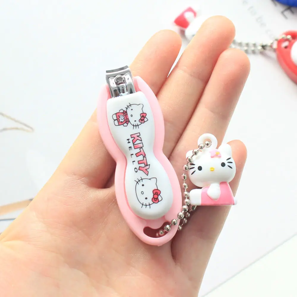 Кусачки для ногтей Kawaii Sanriod аниме периферические купальники Kitty мультфильм милые