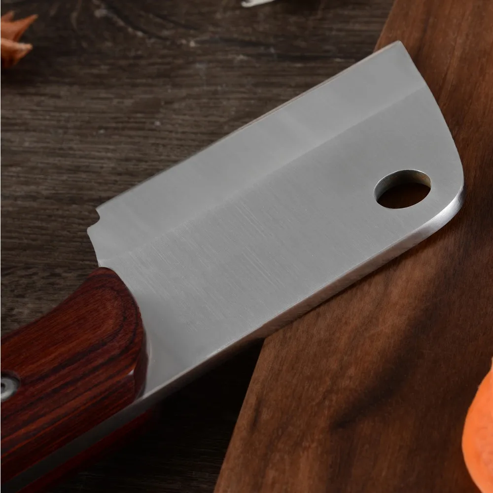 Набор кухонных ножей QING портативные инструменты из нержавеющей стали для