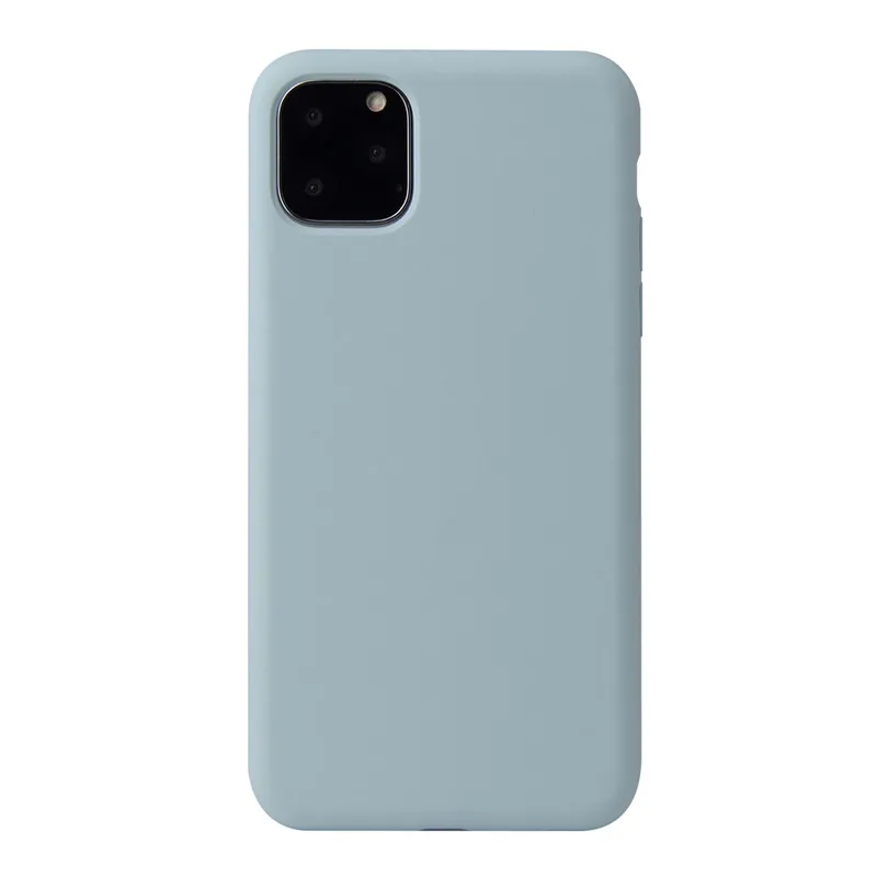 1:1 официальный Стильный силиконовый чехол для iphone 11 чехол 360 градусов полное покрытие для iphone 11 Pro Max новые чехлы - Цвет: Gemstone green