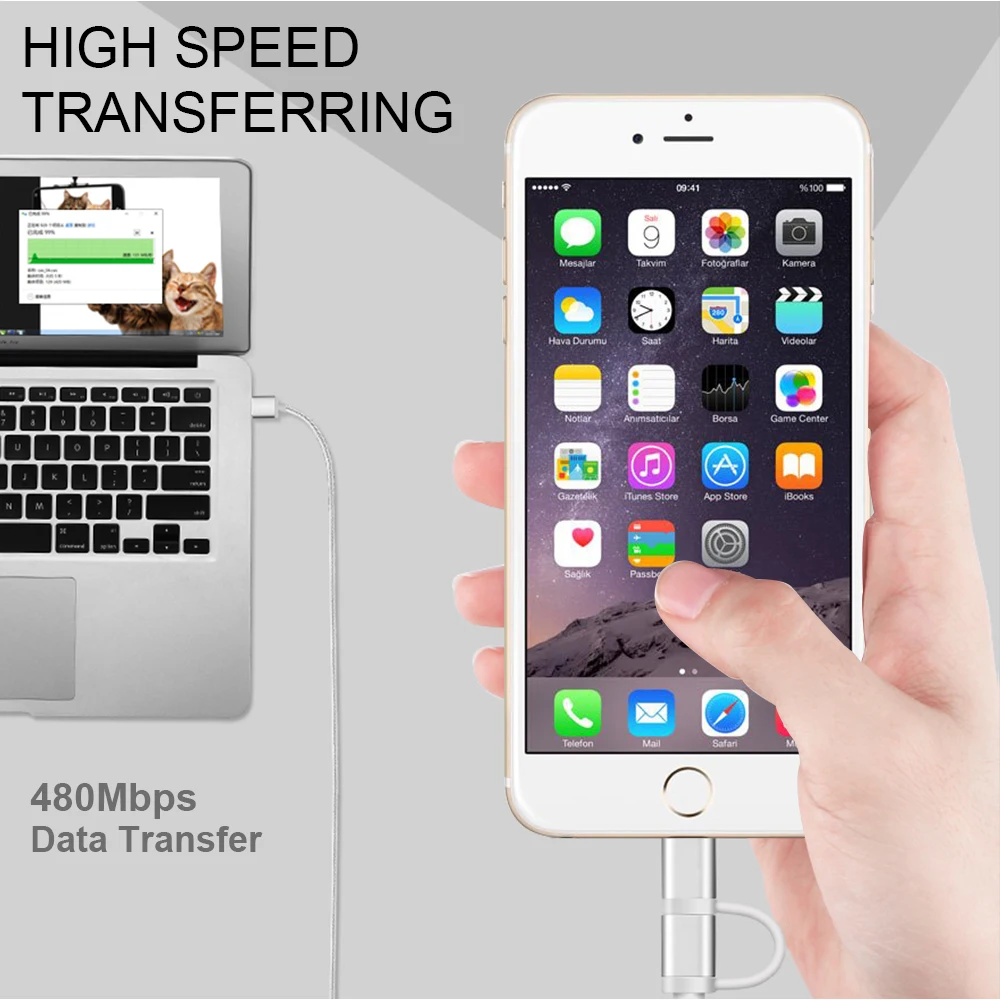 Swalle 2 в 1 вязаный usb кабель micro usb c кабель быстрое зарядное устройство 2A usb кабель для передачи данных для iPhone 11 XR andriod кабель для мобильного телефона