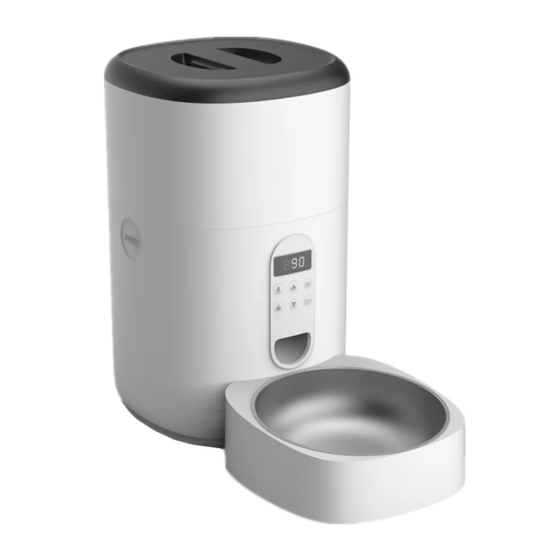 

4L Electronic LED Display Timing Quantitative Auto Pet Bowl Automatic Adjustable Dog Cat Feeder