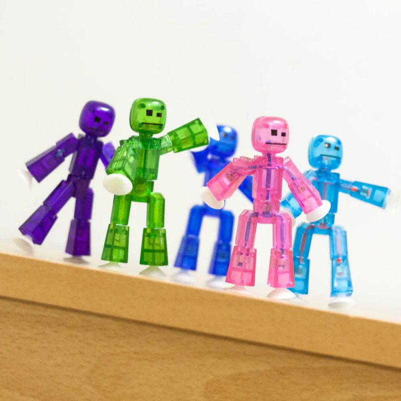 стикботы Дропшиппинг робот stikbots Z анимация студия игрушка Shed Make Stop Motion фильмы с