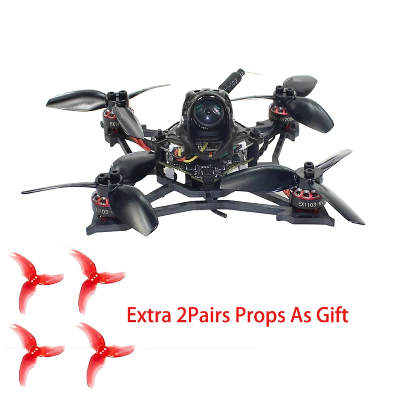 Гоночный Дрон Happymodel Larva X 2 3S 5 дюйма бесщеточный FPV 100 мм Crazybee F4 PRO V3.0 AIO Контроллер