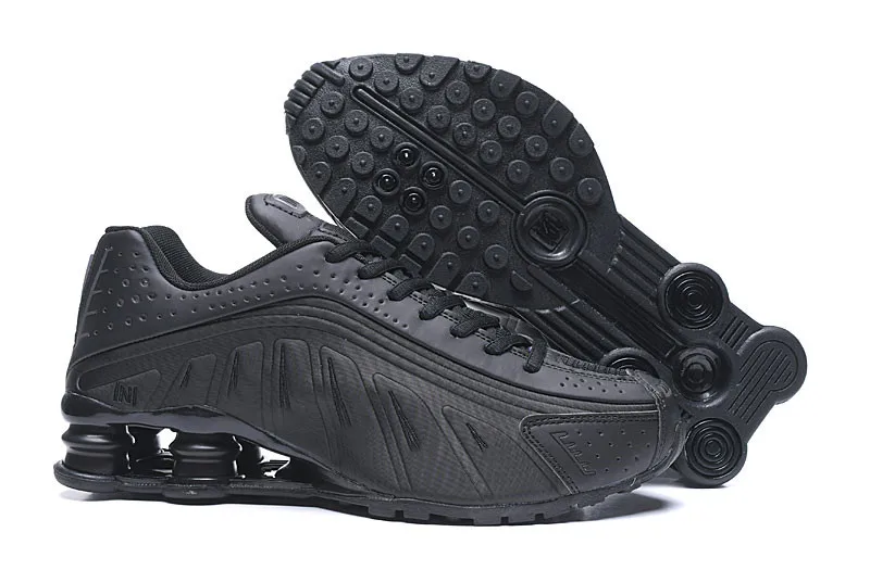 Мужские кроссовки, новинка, дизайнерские мужские кроссовки Shox R4, роскошные кроссовки NZ, тройные черные белые уличные спортивные кроссовки - Цвет: 10