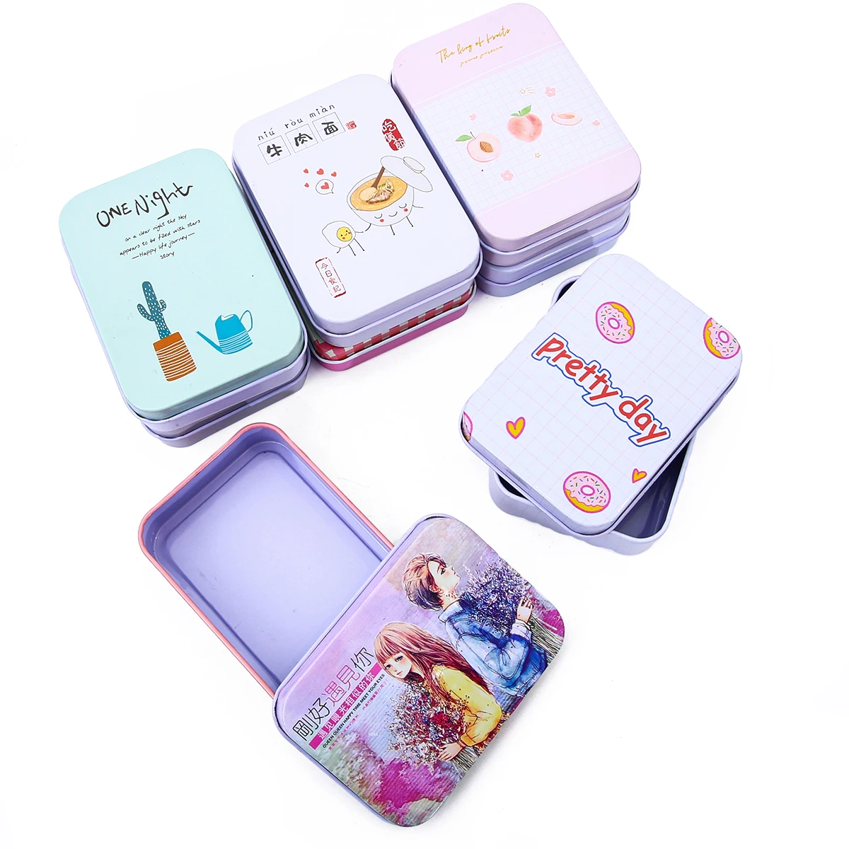 Новая Винтажная стандартная герметичная банка упаковочные коробки для