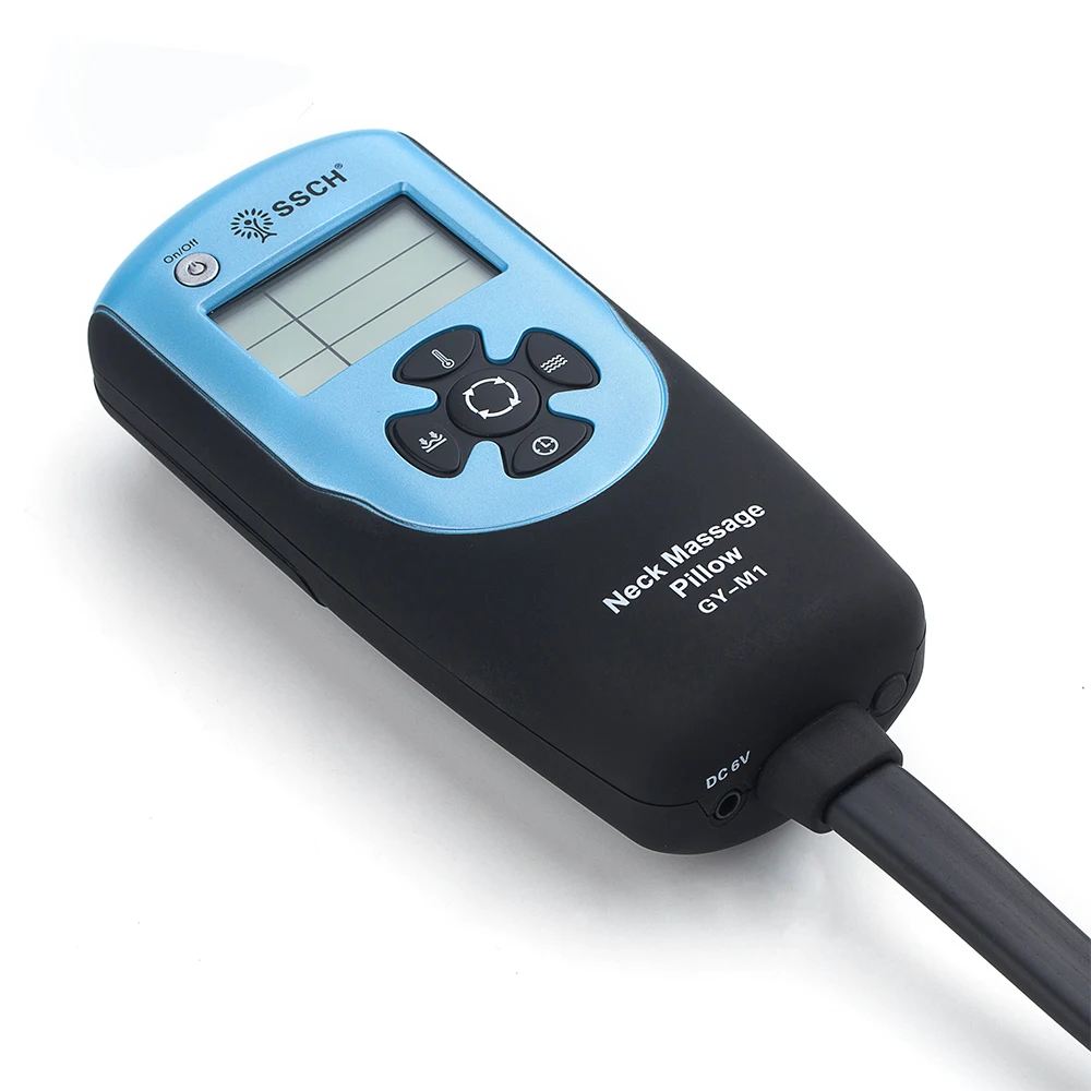 

Массажная подушка для шеи, с вибрацией и подогревом