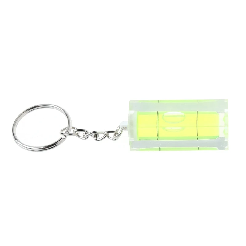 Mini Square Spirit Level Key Ring Chain Tool Gadget Fr Photo Wall Hanging TV | Инструменты