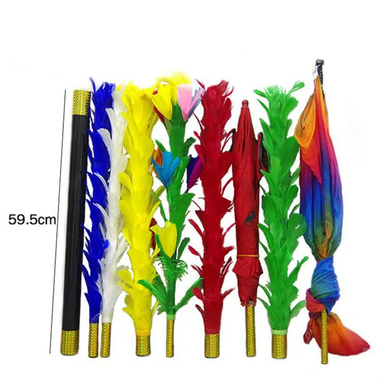 1 набор разноцветные волшебные трюки веселая сцена волшебство цветок для зонта