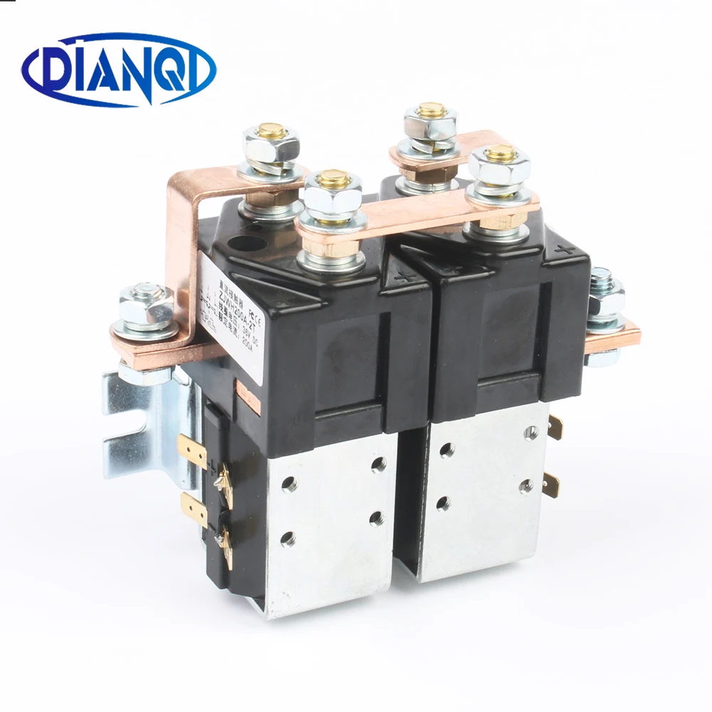 ZJWH200A 2T SW182 2NO2NC 12 В 24 36 48 60 в 72 200 А постоянного тока контактор для обработки