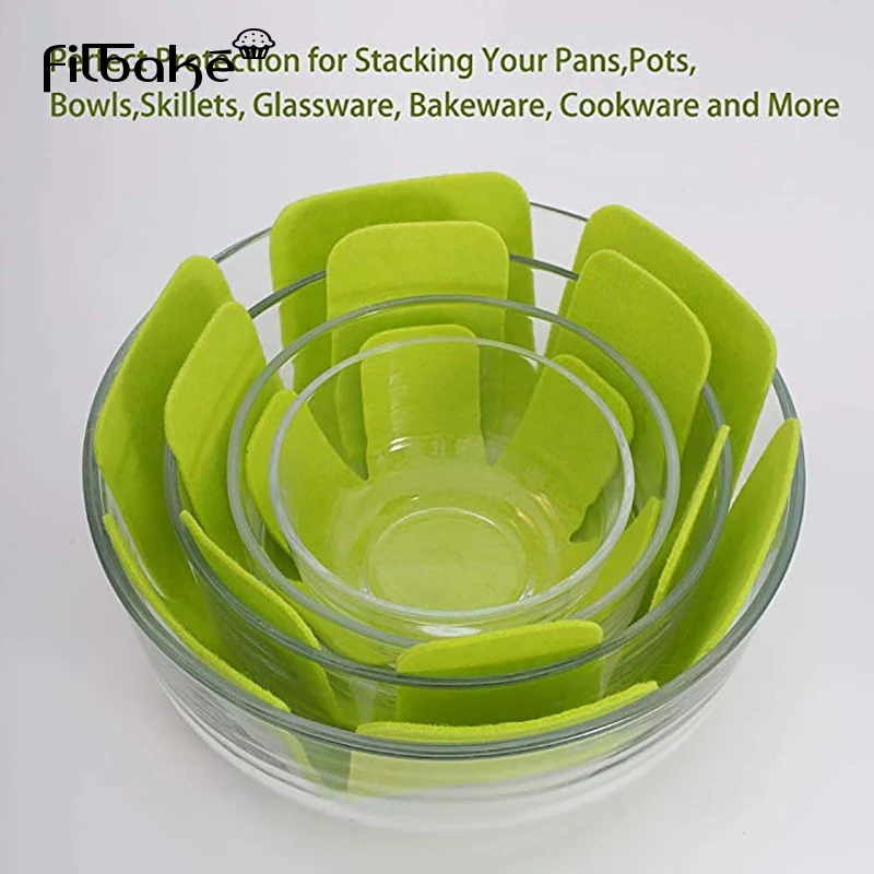 Filbake 6 шт. коврики для кастрюль протектор разделитель коврик стола премиум класса