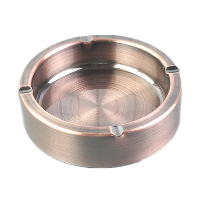 

Stainless steel ashtray home furnishing living room metal thickening falling proof individual creativity of ashtray