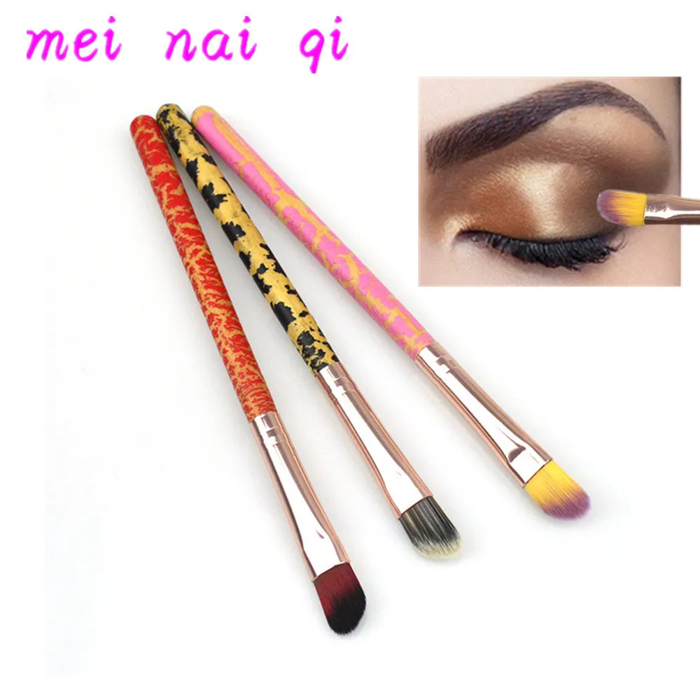 1 шт. брендовая приседающая Кисть для макияжа глаз кисть теней век Крем бровей