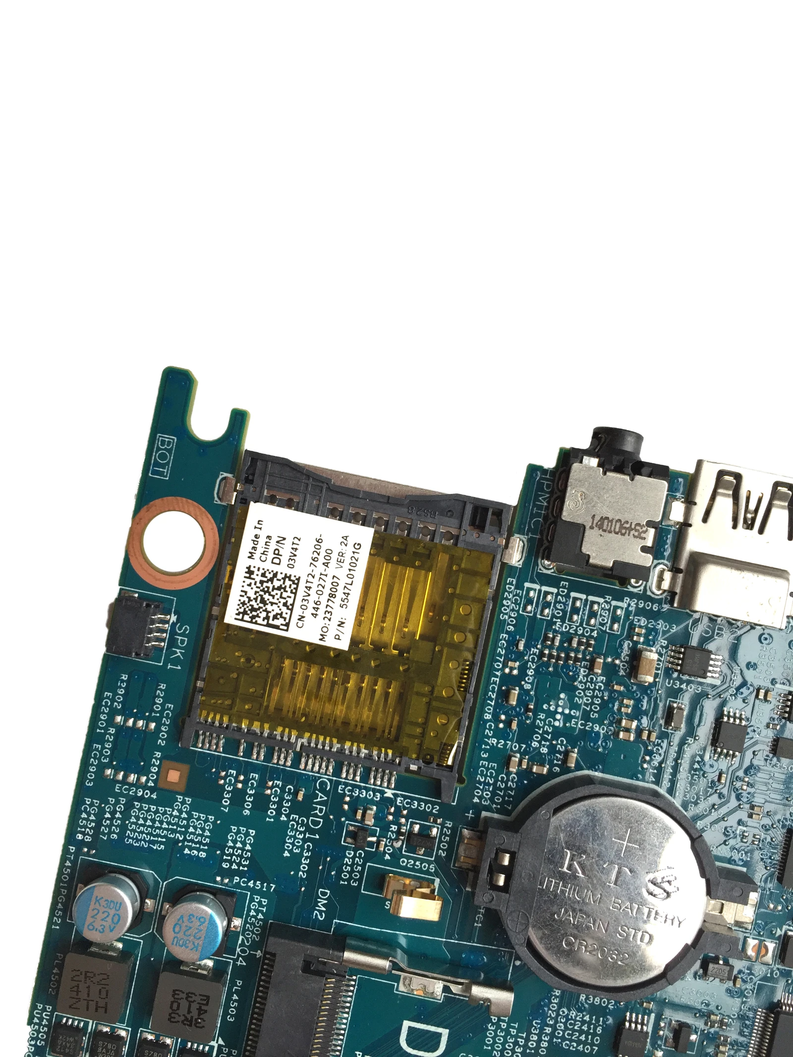 Высокое качество CN-03V4T2 03V4T2 для DELL Inspiron 15 7537 Материнская плата ноутбука SR1EF I5-4210U