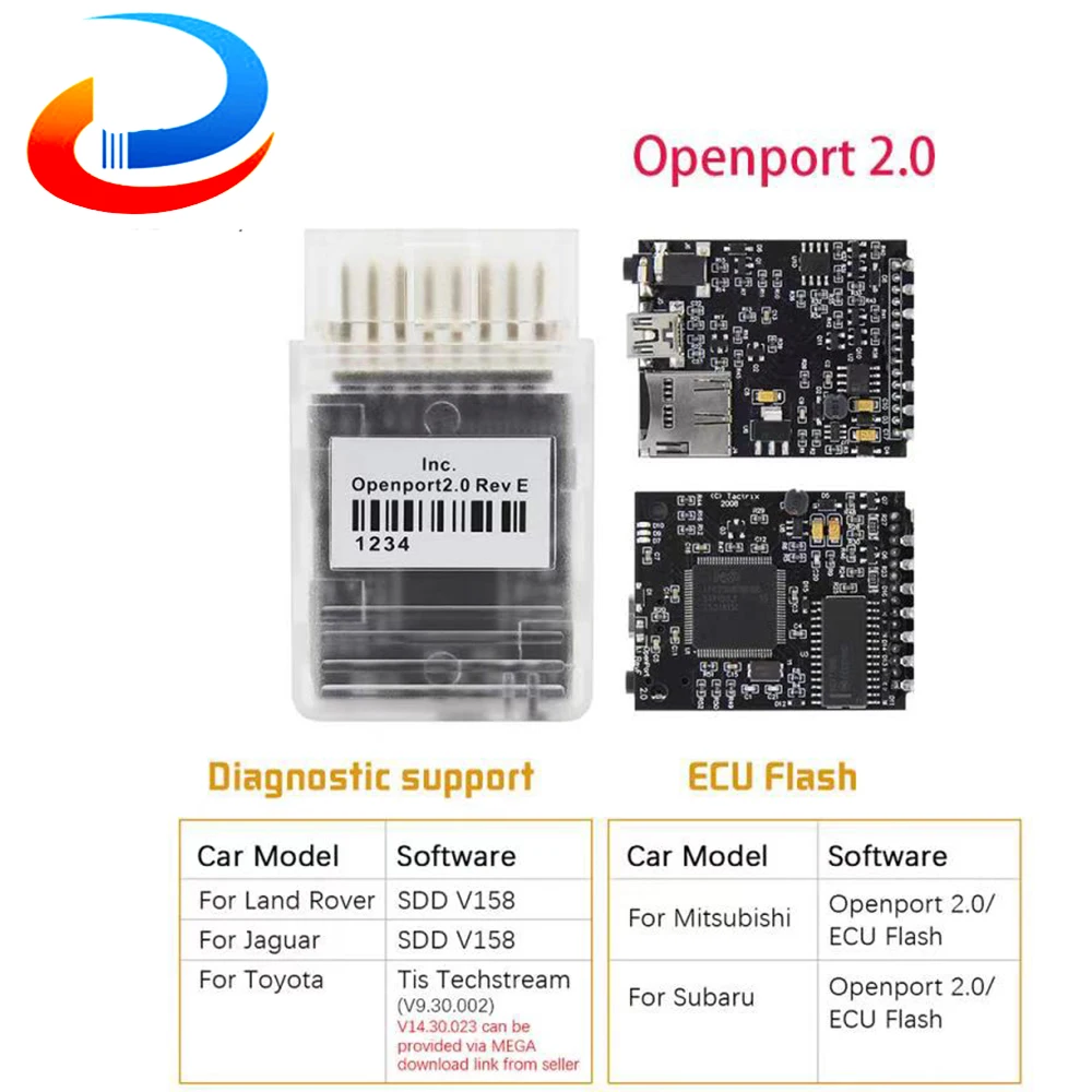 

Tactrix Openport 2,0 ECU FLASH с открытым портом 2,0 obd для Toyota для JLR SDD чип-тюнинг OBD 2 OBD2 автомобильный диагностический сканер инструмент