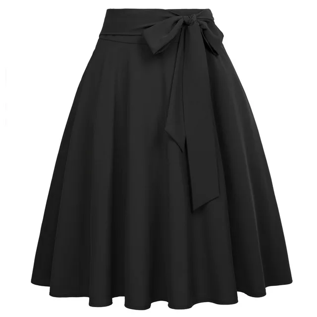BP000561-1 black Belle Poque юбка женская высокая талия кожаная юбка офисные юбка миди элегантные юбка плиссе юбки женские осень зима плиссированная эластичныеюбказимняя юбка юбка с запахом - Цвет: BP000561-1 black