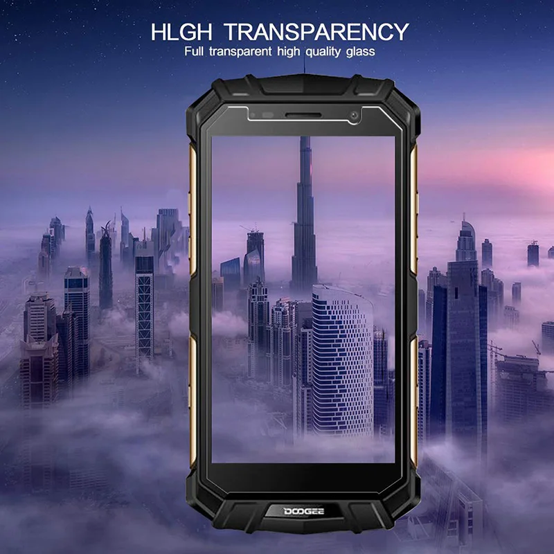 Закаленное стекло JGKK Для Doogee S60 Lite 2 шт. Защитное для экрана 9H 5 D зеркальное