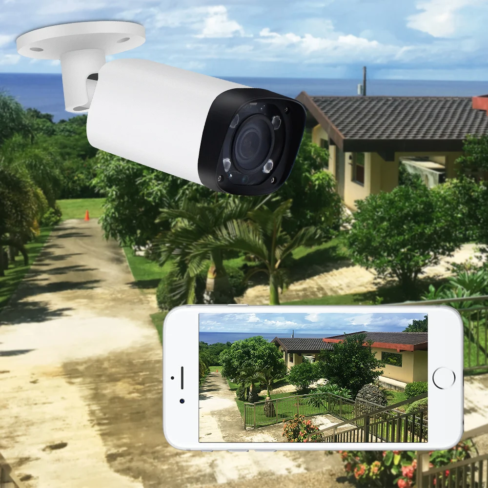 Сетевой видеорегистратор Dahua IP Камера 4MP пуля 2 7 ~ 12 мм VF объектив 4X зум Автофокус IPC
