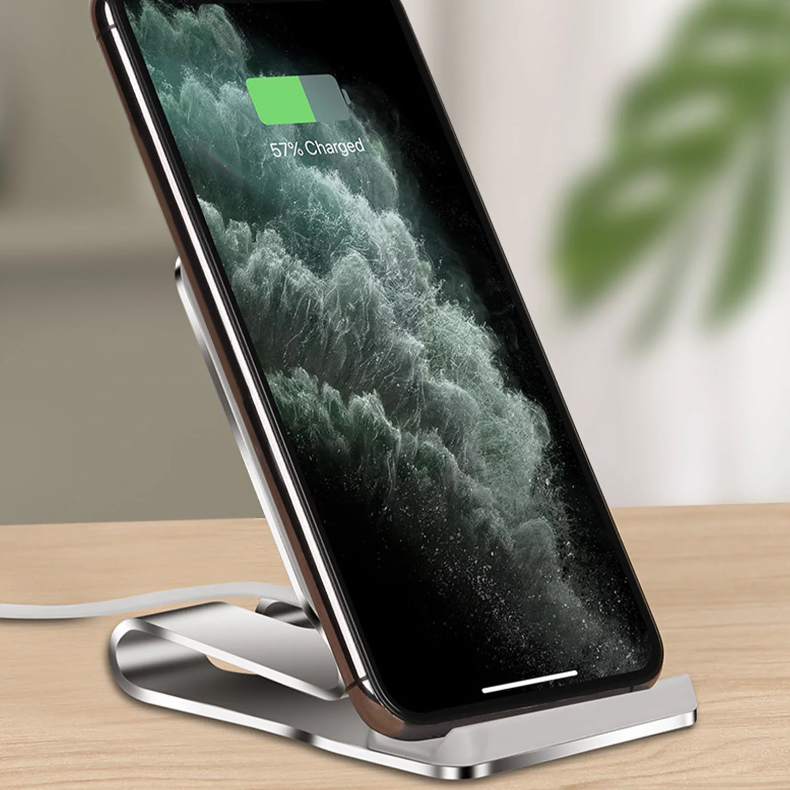 2 in 1 phone stand magsafe charger dock for iphone 12 mini wireless charger stand charge pad desk holder accessories free global shipping