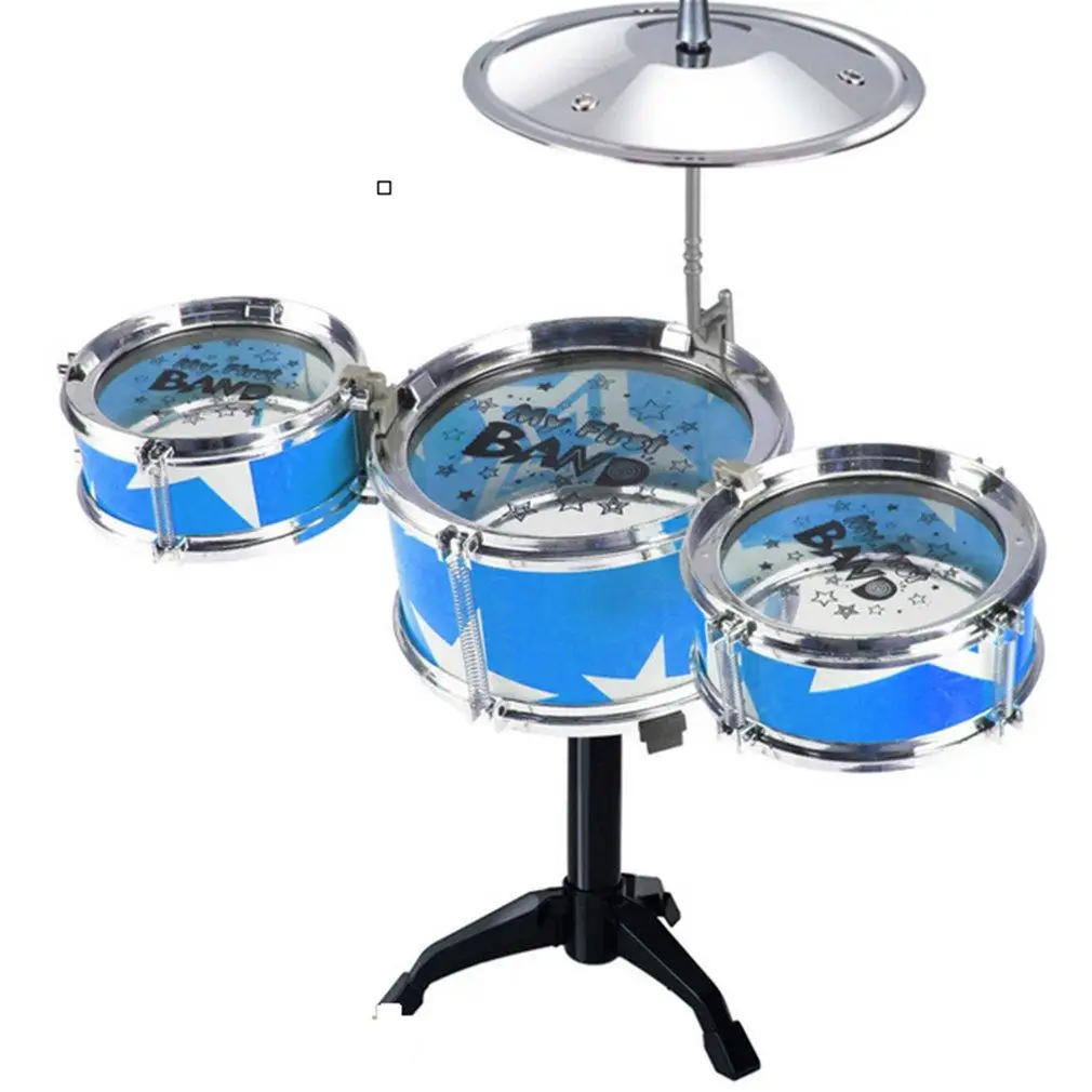 

Children Kids Educational Toy Rock Drums Simulation Musical Instruments QT