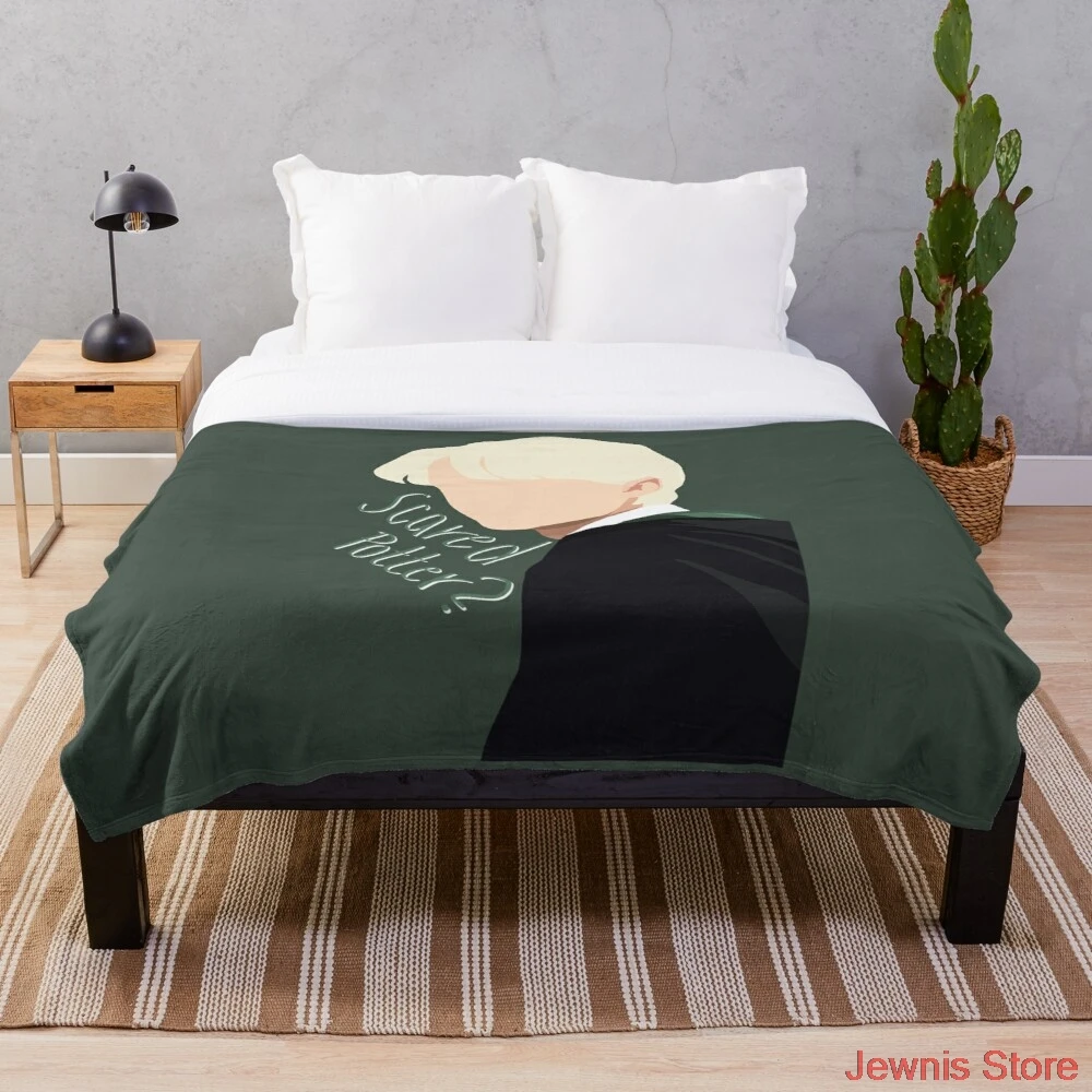 

Draco Malfoy Zitieren Werfen Decke Weichen Schlaf Sherpa Backing Kinder Mädchen Jungen für Weihnachten Geschenk auf Bett Sofa Ca