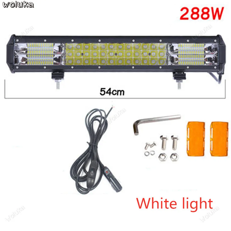 Car LED strip light super bright 12V headlight truck 24V flashing off-road refit high beam CD50 Q04 | Автомобили и мотоциклы