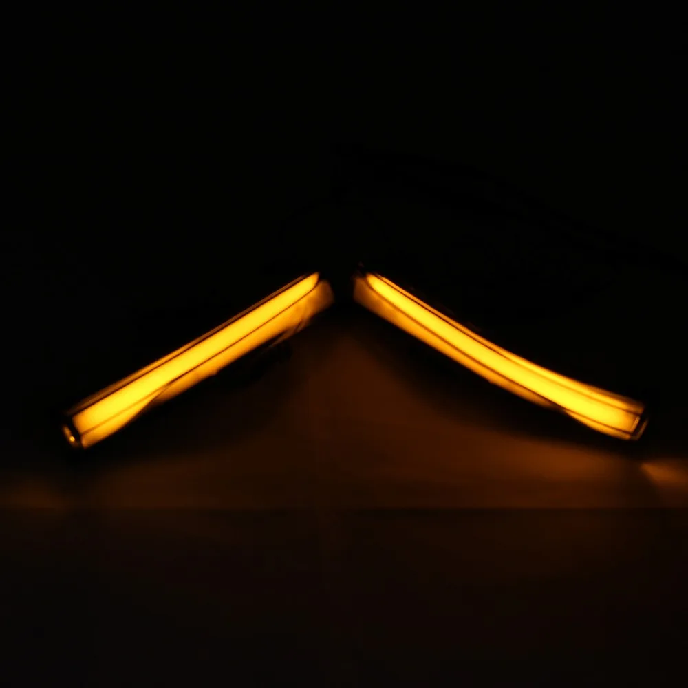 Лампы для зеркала заднего вида Volvo V40 12-19 V60 10-19 S60 12-18 S80 XC60 16-18 Белый DRL Желтый