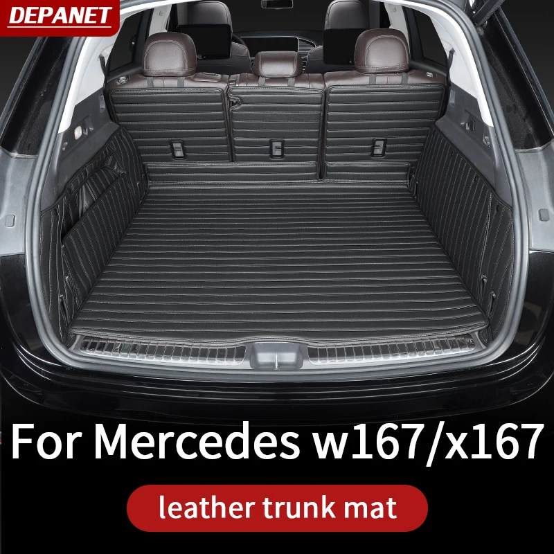 Кожаный коврик Depanet для Mercedes GLE w167 новый benz gls x167 gle V167 coupe 350 400 450 500 350d amg аксессуары