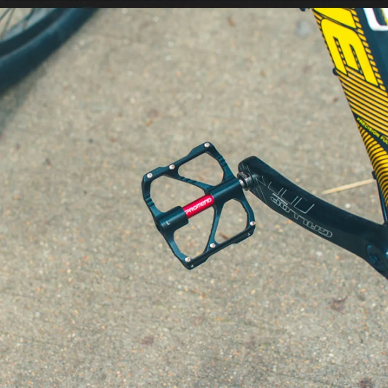 

PROMEND Ultralight Aluminum Bicycle Pedal 3 Sealed Bearings Quick Release MTB Road Bike Pedals Anti-slip Cycling Pedal