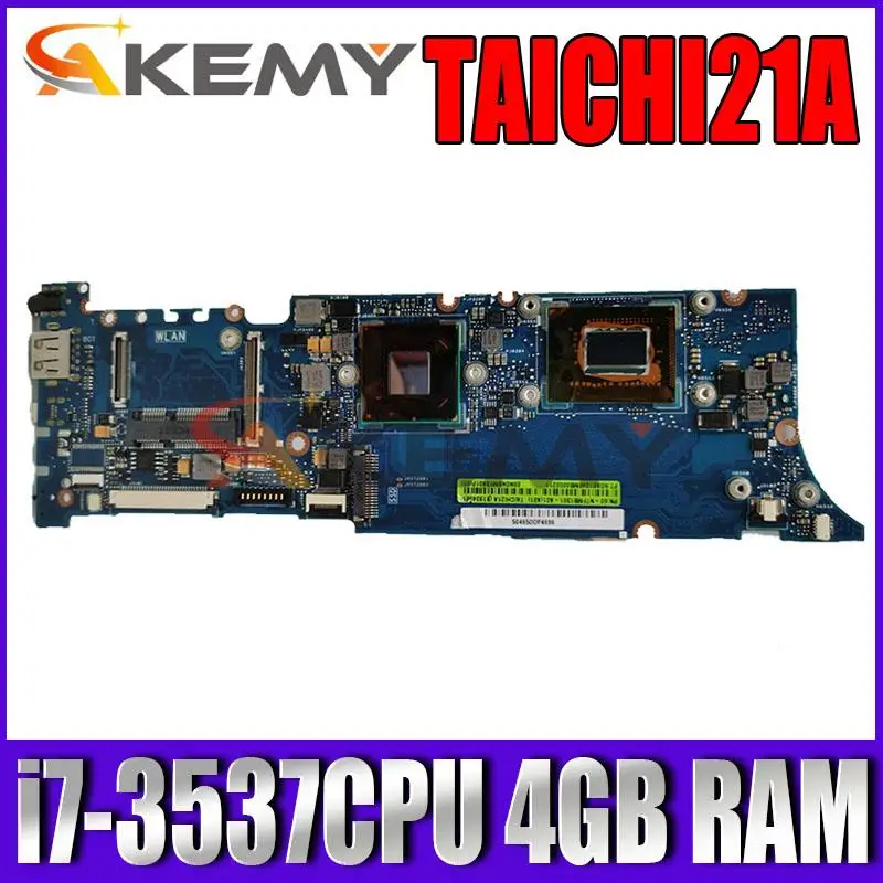 

TAICHI21 REV3.1 i7-3537CPU 4GB RAM Материнская плата ASUS TAICHI 21A материнская плата для ноутбука, материнская плата 100% протестирована, рабочий, бесплатная дос...