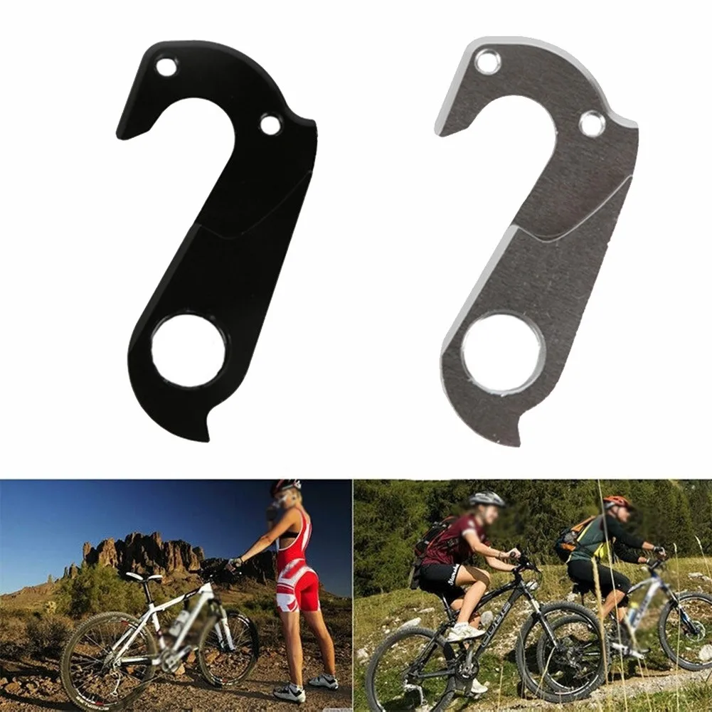 

Black/silver Road Bike Bicycle Frame Mech Derailleur Gear Hanger CNC Aluminum Alloy Bicycle Accessories