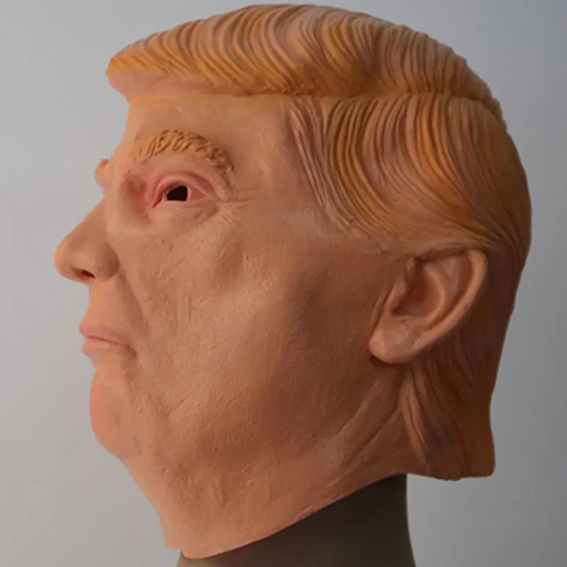 Забавный реалистичный латекс знаменитостей Дональд Трамп путиная маска