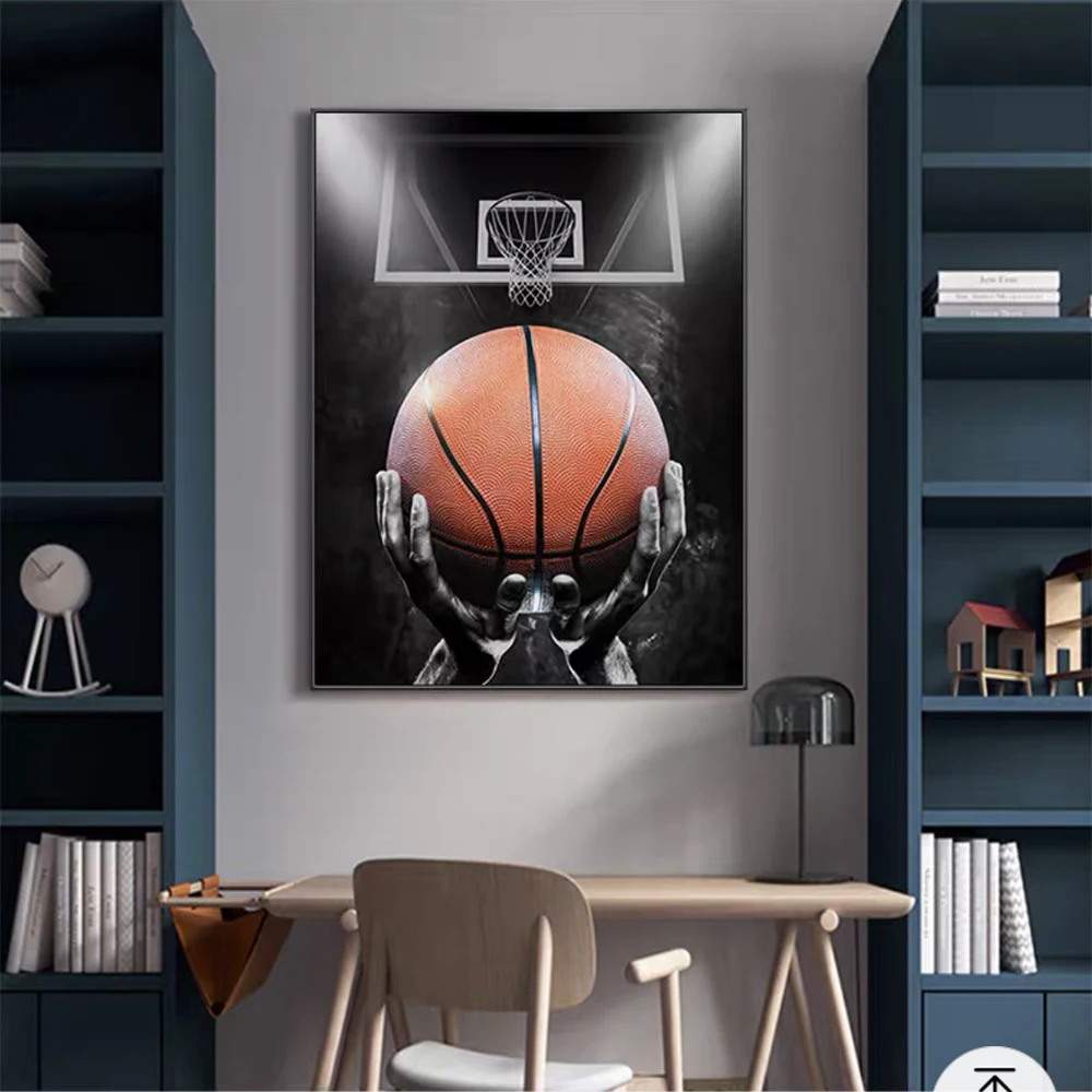 

Basketball Player Canvas Painting Transforms Basketball Dream Posters and Prints Wall Art Pictures for Living Room Home Decor