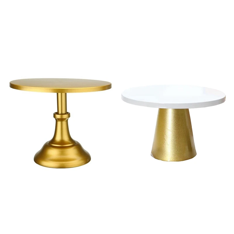 

12 Inch Iron Round Cake Stand Cake Plate Pedestal Dessert Holder with Iron Cake Stand Round Pedestal Dessert Holder