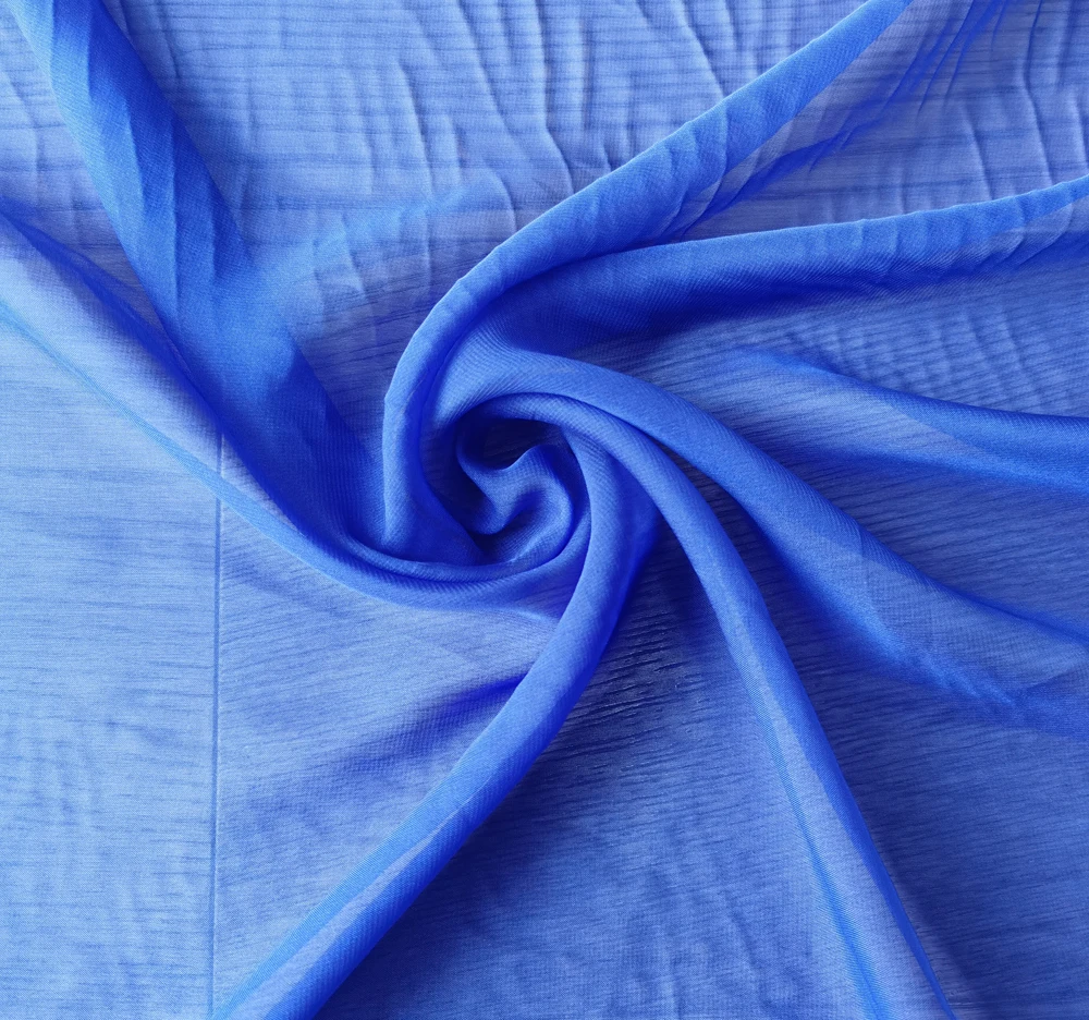 Промоакция на весну простая тканая мягкая гладкая шелковая шифоновая ткань 30D