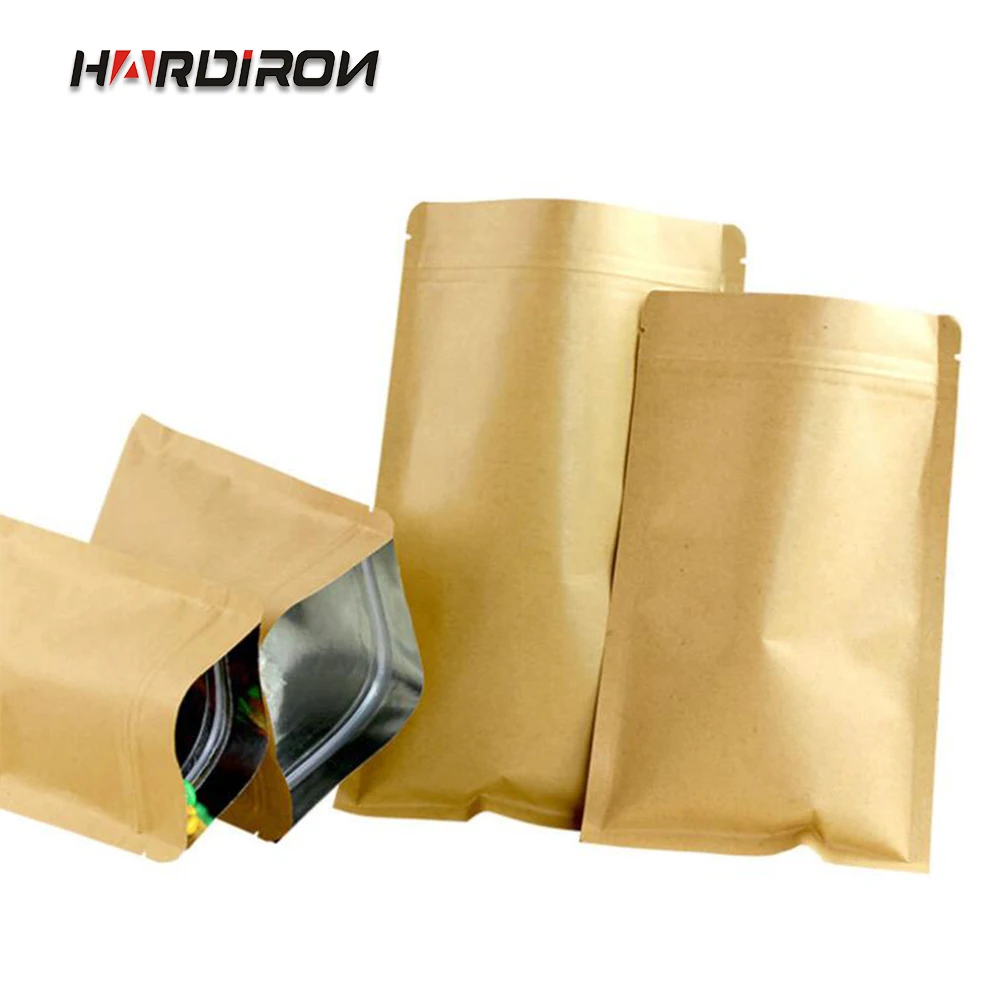 Желтая крафт бумага HARDIRON 0 28 мм встроенная алюминиевая фольга с плоским дном