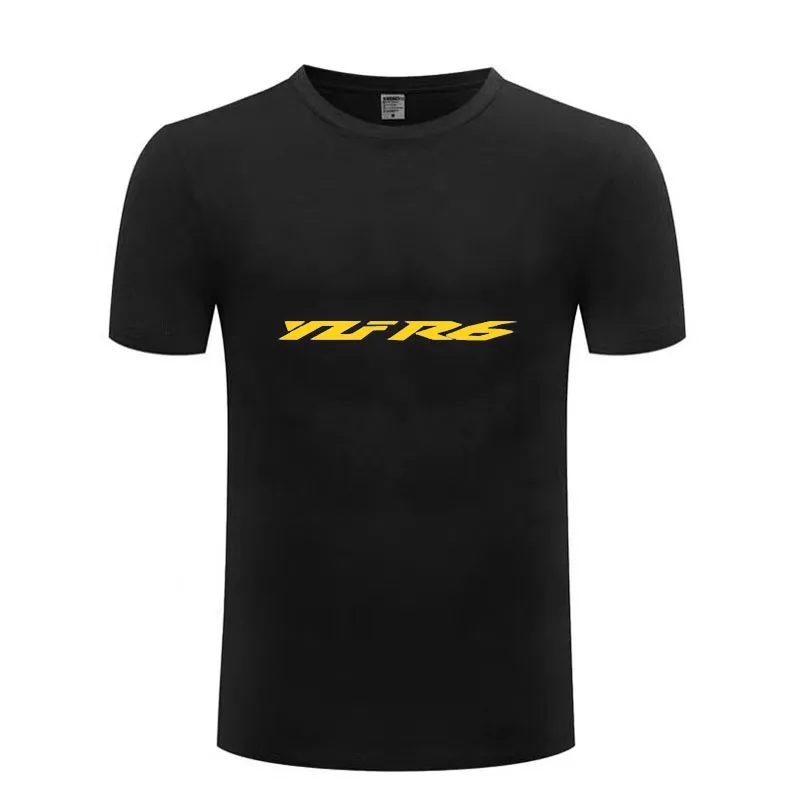 Для Yamaha YZFR6 YZF-R6 YZF R6 Футболка мужская новая футболка с логотипом 100% хлопок Летние