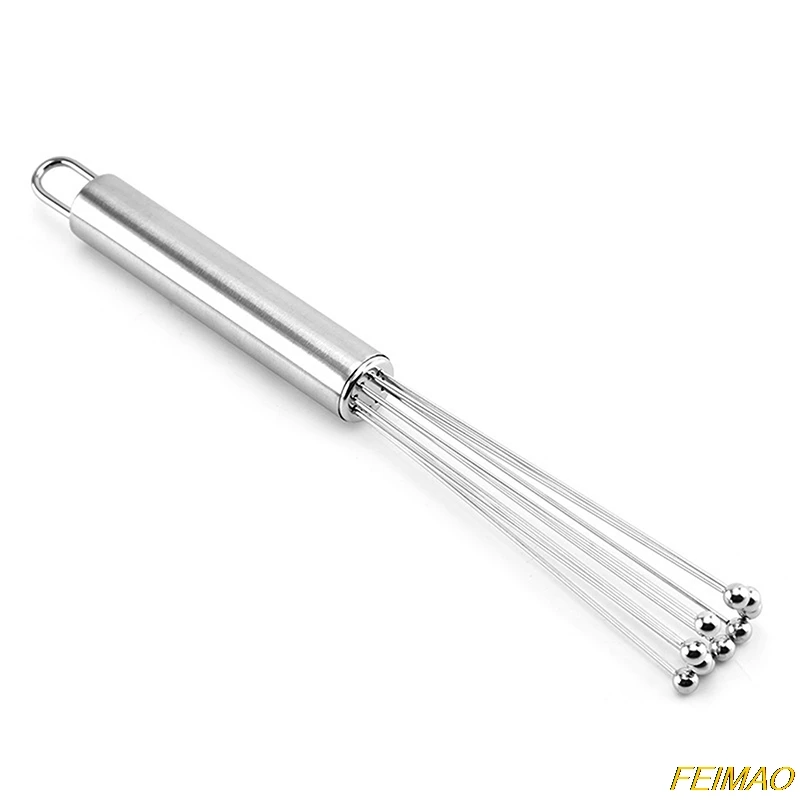 Нержавеющая сталь венчик для яиц Ручной смеситель яйцо колотушки Кухня Пособия