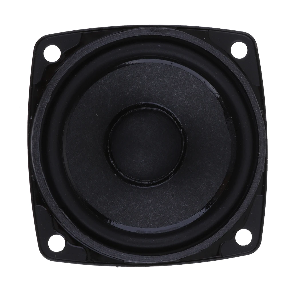 

New 57mm 10W Full Range Audio Speaker Stereo Sound Black Replacement