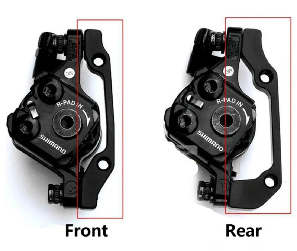 Shimano BR M375 механические дисковые тормозные суппорты для Acera Alivio Deore с резиновыми
