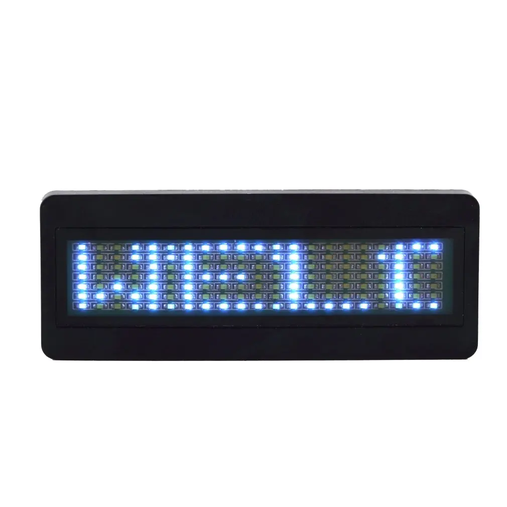 LED name badge sign Scrolling advertising/business card show display tag/programmer order Digital Display English Wholesale Tech