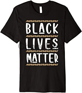 Черная живая черная гордость BLM качество меланина Премиум Футболка | Мужская