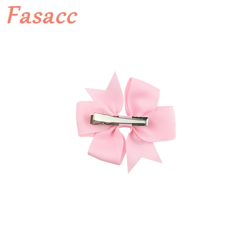 FASACC 2 шт./лот детские заколки для волос с бантом девочек корейские корсажные