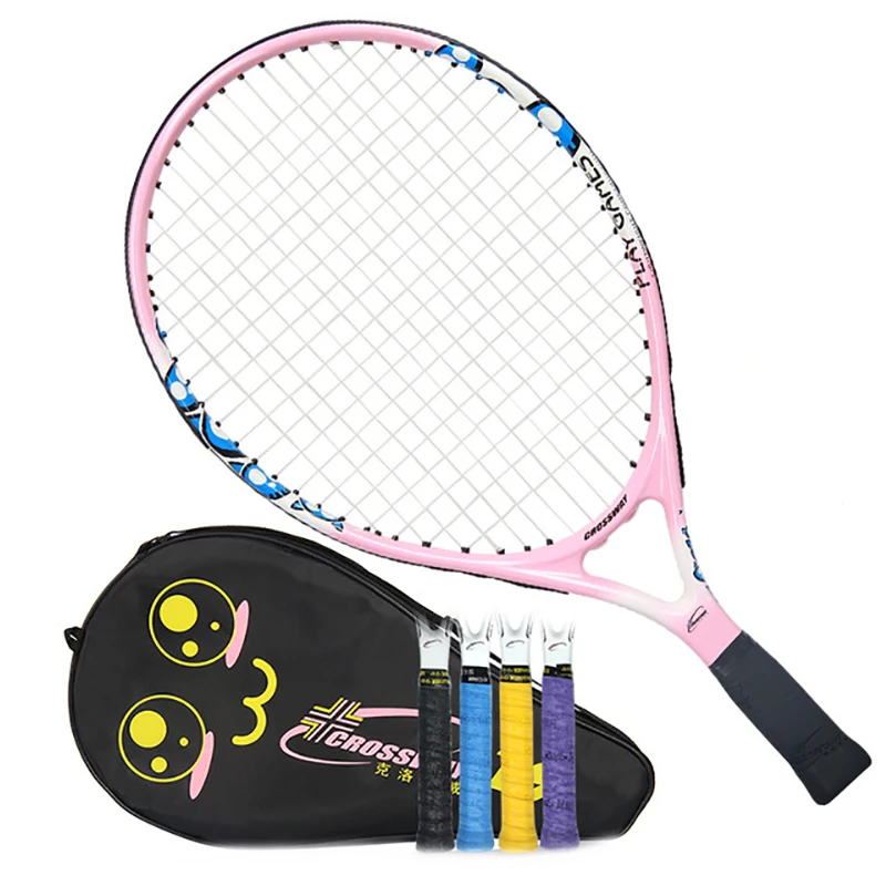 19 дюймовые Детские теннисные ракетки для кроссвэда с чехлом ракеток и 1