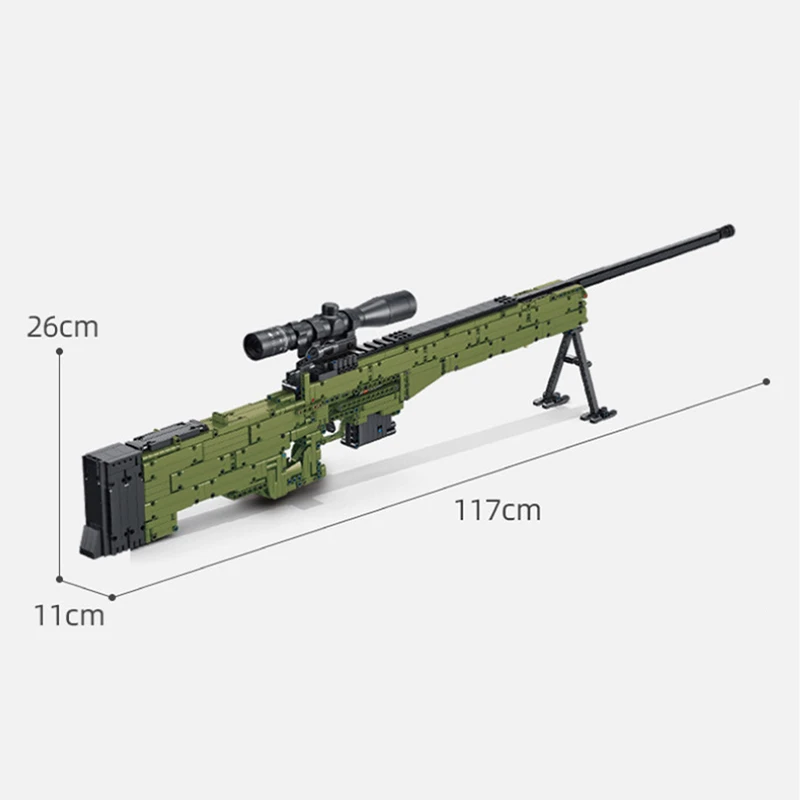 M762 AK15 кирпичи пистолет PU BG Mobile Technic Guns SWAT набор моделей военного оружия
