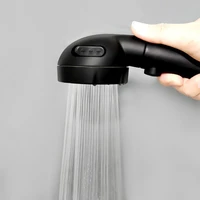 k1ka bathroom matte black hand held shower head wall mounted shower set with hoseshower holder water saving high pressure