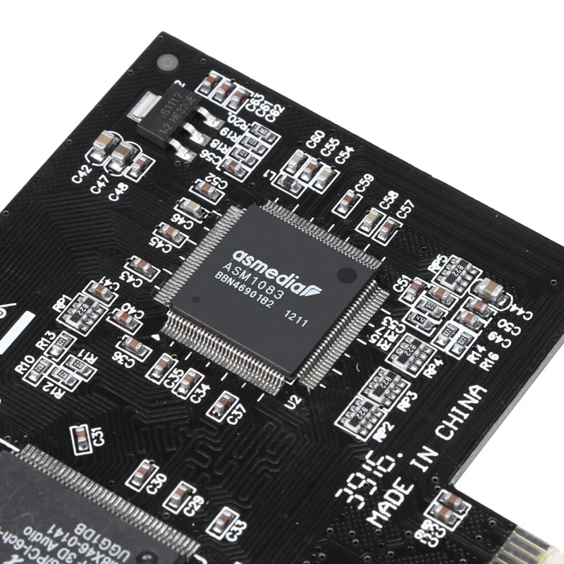 Pci X1 Pci-E 5 1 аудио цифровая звуковая карта Cmi8738 чипсет с Cd-драйвером | Компьютеры и