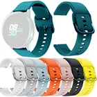 Ремешок силиконовый для смарт-часов Galaxy watch active, оригинальный спортивный сменный Браслет для Samsung Galaxy watch, 20 мм